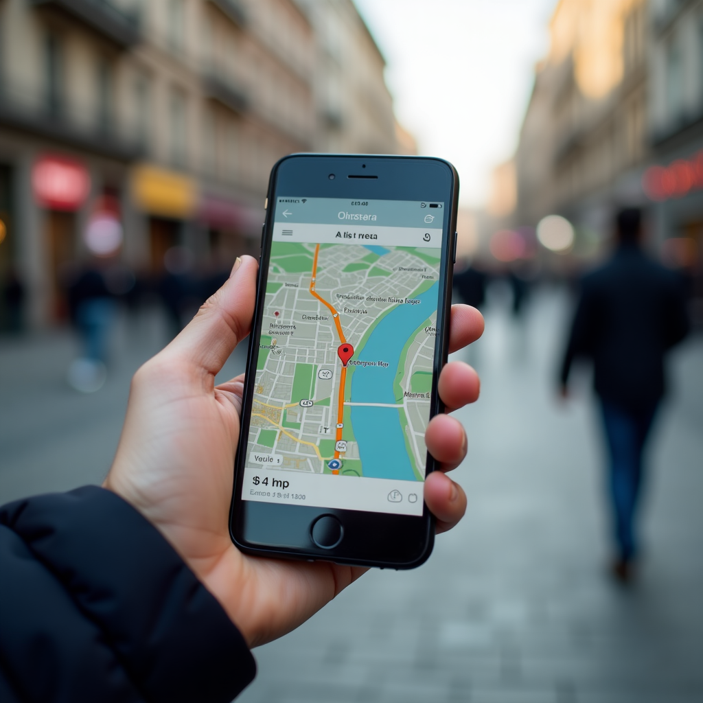 Uso de tecnología móvil para navegación